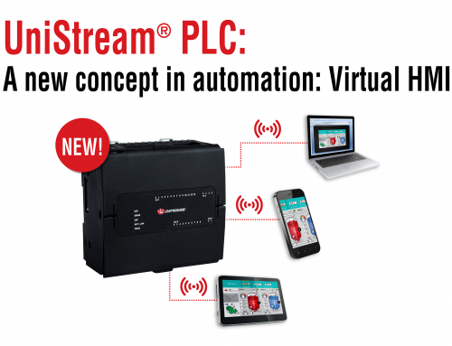 PLC Unistream sa virtuelnim HMI